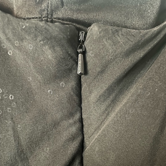 Black Floor Length Gown by Aidan Mattox - Picture 7 of 11